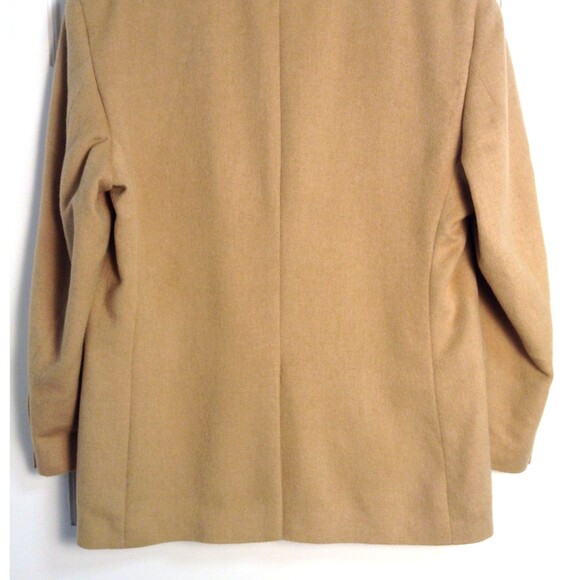 Vtg Jos. A. Bank Blazer Mn 44R Tan 100% Camel Hair Jacket Sport Coat Suit Preppy - Picture 6 of 10